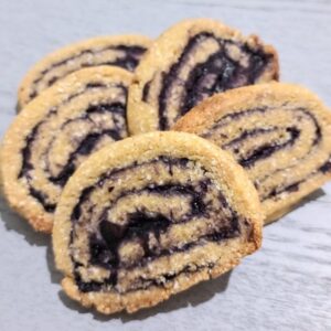 Blueberry Scrolls