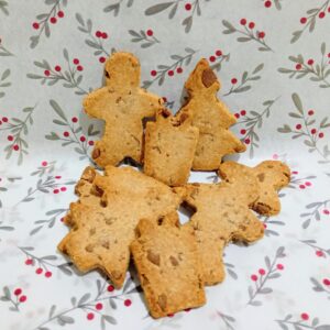 Carob Chip Christmas Cookies