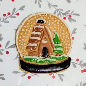 Snow Globe Cookie